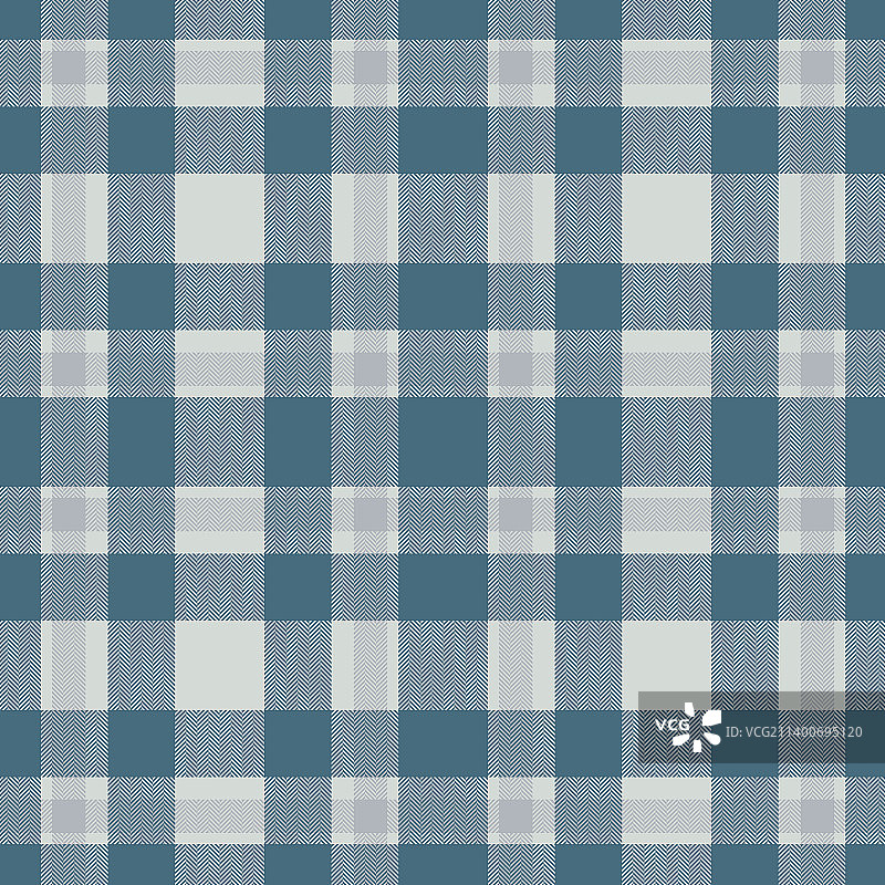 格子无缝图案检查织物纹理图片素材