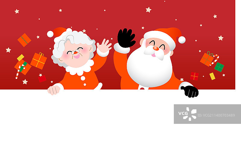 圣诞节主题MRS MR空白模板图片素材