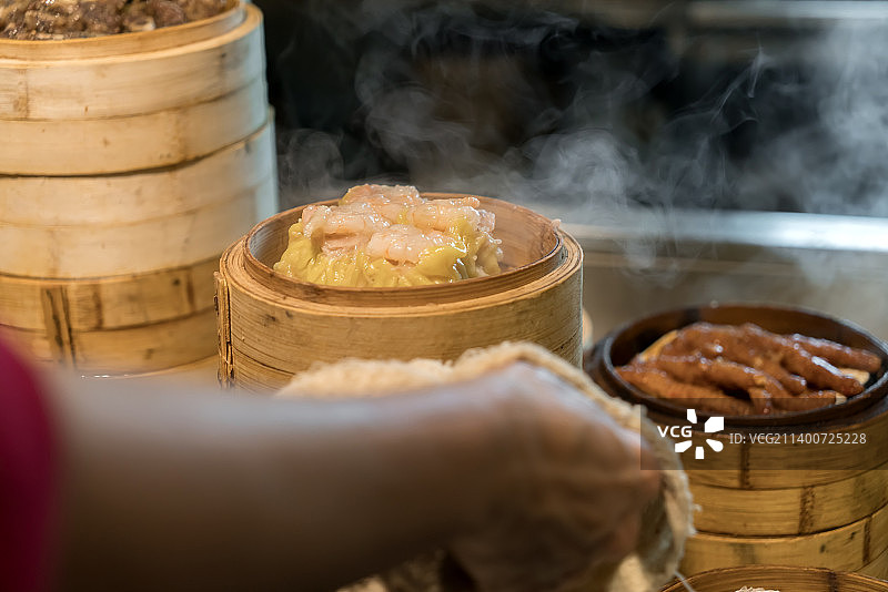 广式早茶点心图片素材