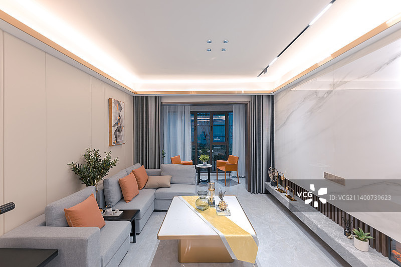 房地产样板间室内空间布局图片素材