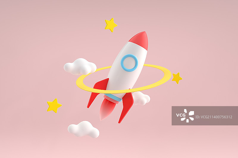 童话风格的星球宇宙图片素材