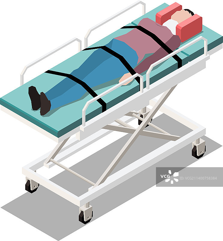 急救车受害者构图图片素材