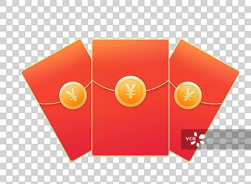 促销红包金币福袋礼品插画图片素材