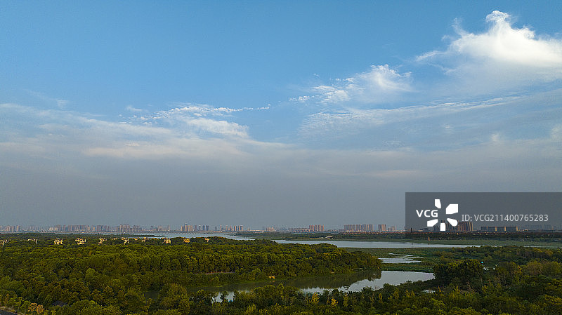 武汉蔡甸汤湖公园风景图片素材