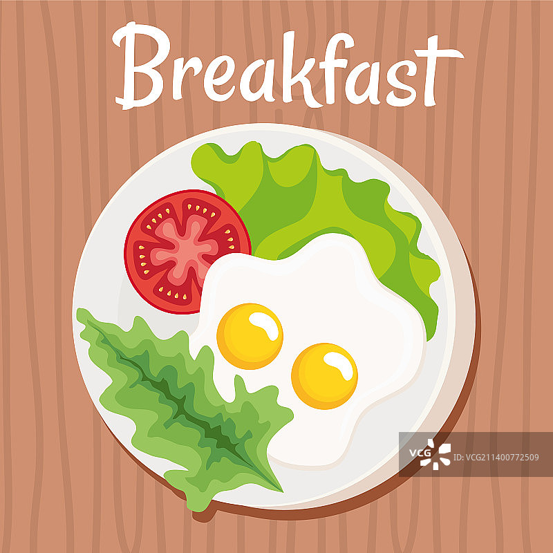 鸡蛋早餐字母设计图片素材