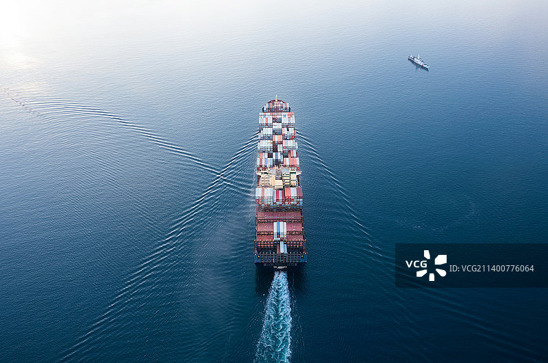 深圳盐田港航拍图片素材