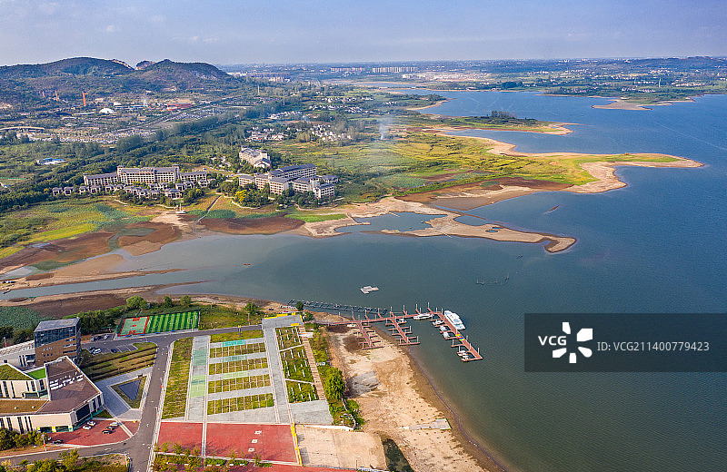 江苏南京六合金牛湖图片素材