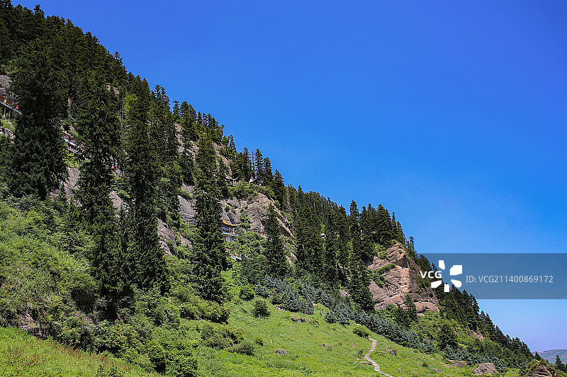 松鸣岩一景图片素材