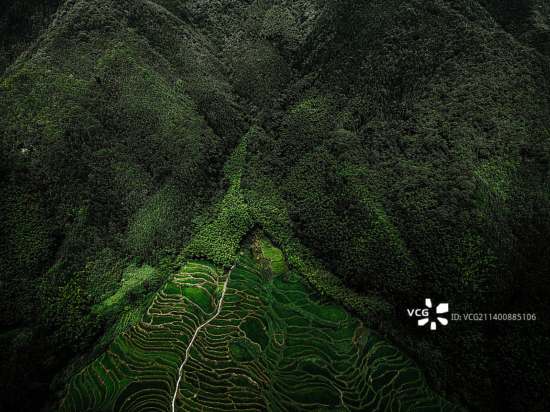 清远欧家梯田图片素材