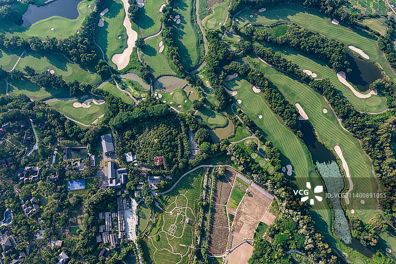 深圳市观澜湖高尔夫球场图片素材