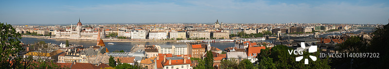 布达佩斯全景图片素材