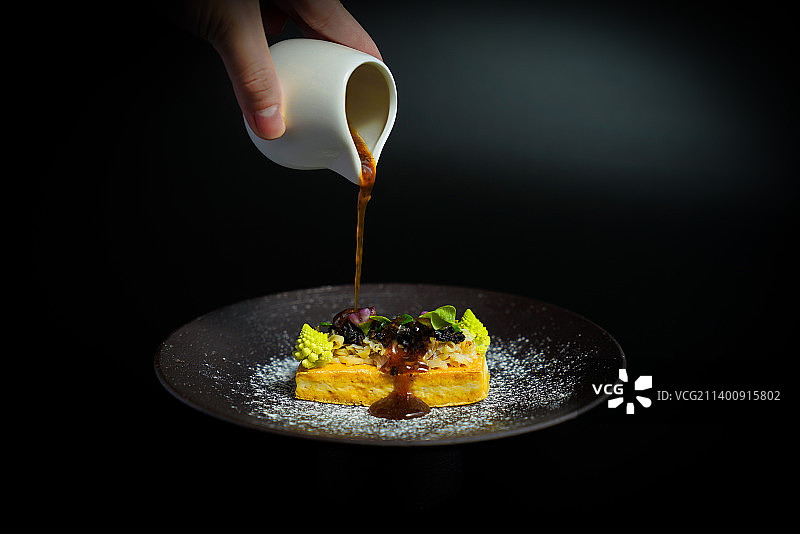 素食、豆腐、中式美食摆盘图片素材