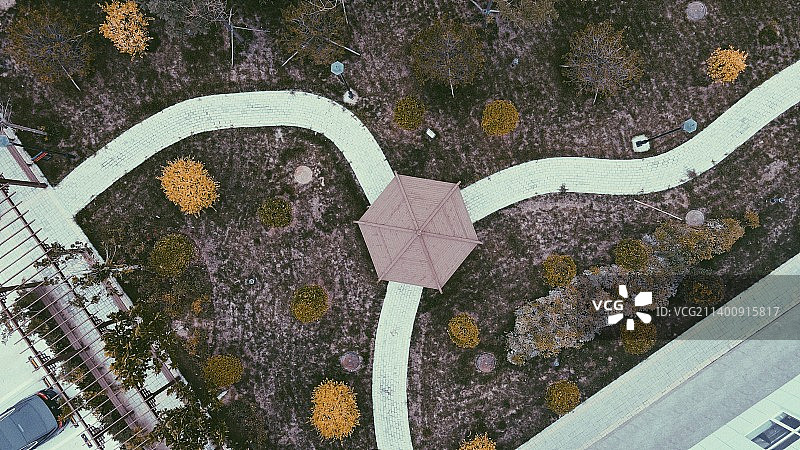 上帝视角下，一些普通的景致也不再普通图片素材