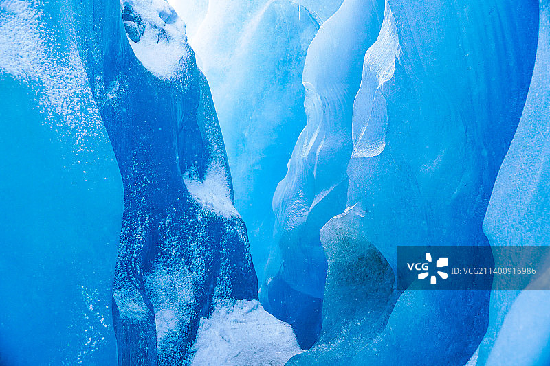 来古冰川-蓝冰图片素材