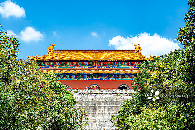 南京明孝陵图片素材