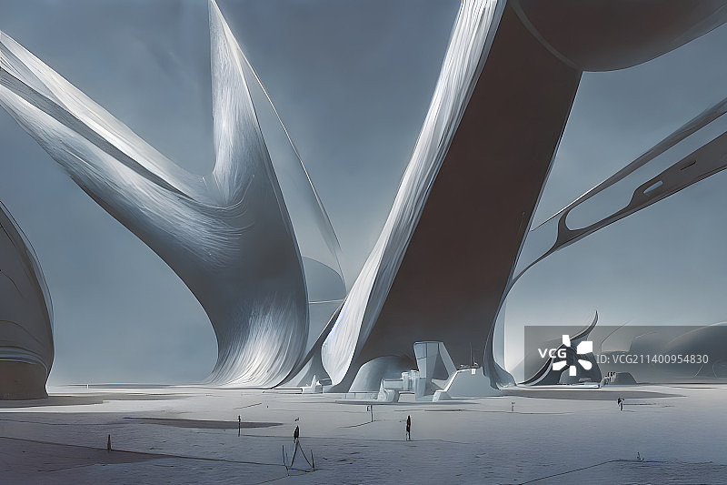 外星建筑图片素材