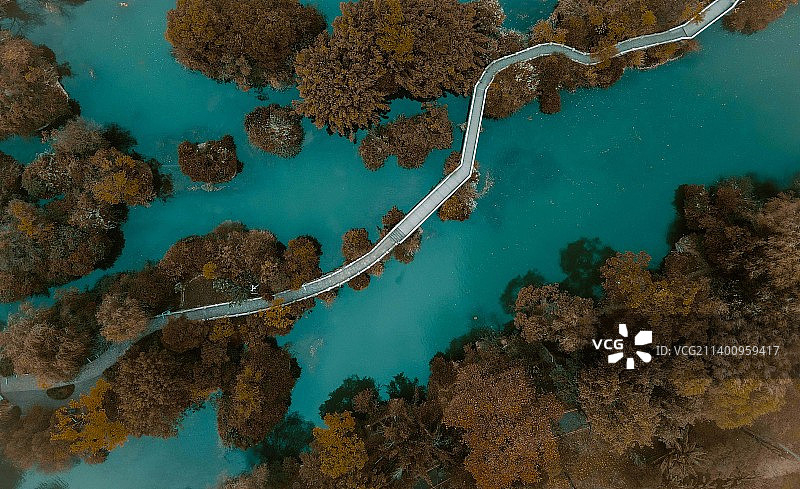 贵阳花溪公园的秋天图片素材