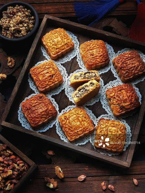 手作·月饼图片素材