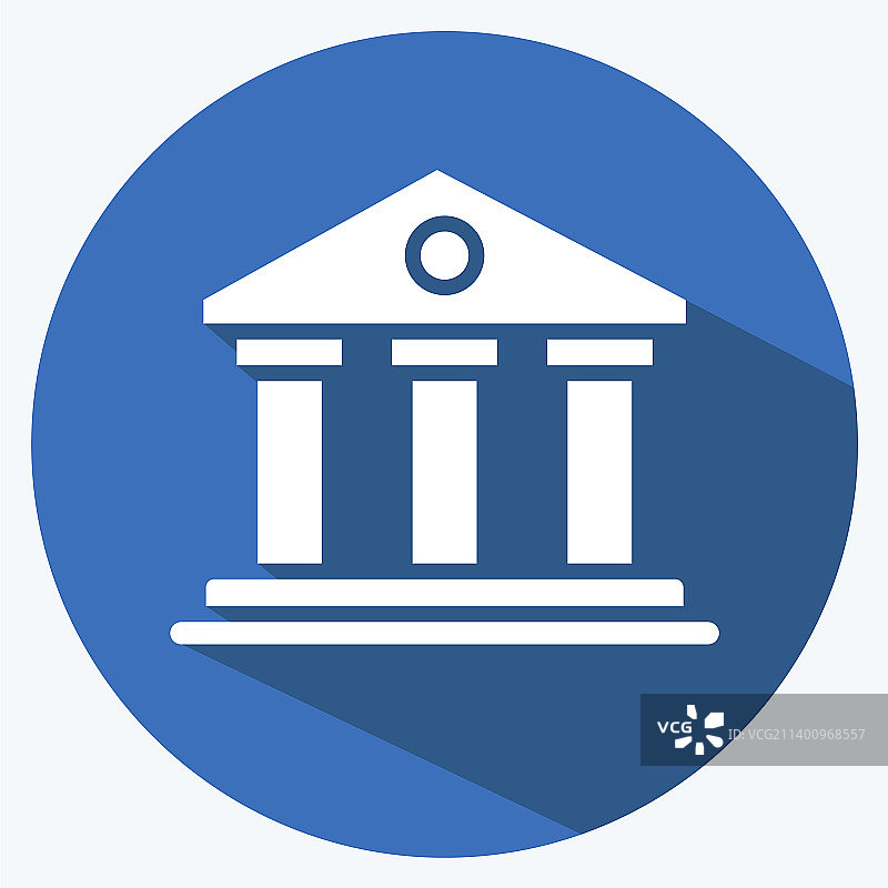 教育符号长款博物馆图标图片素材