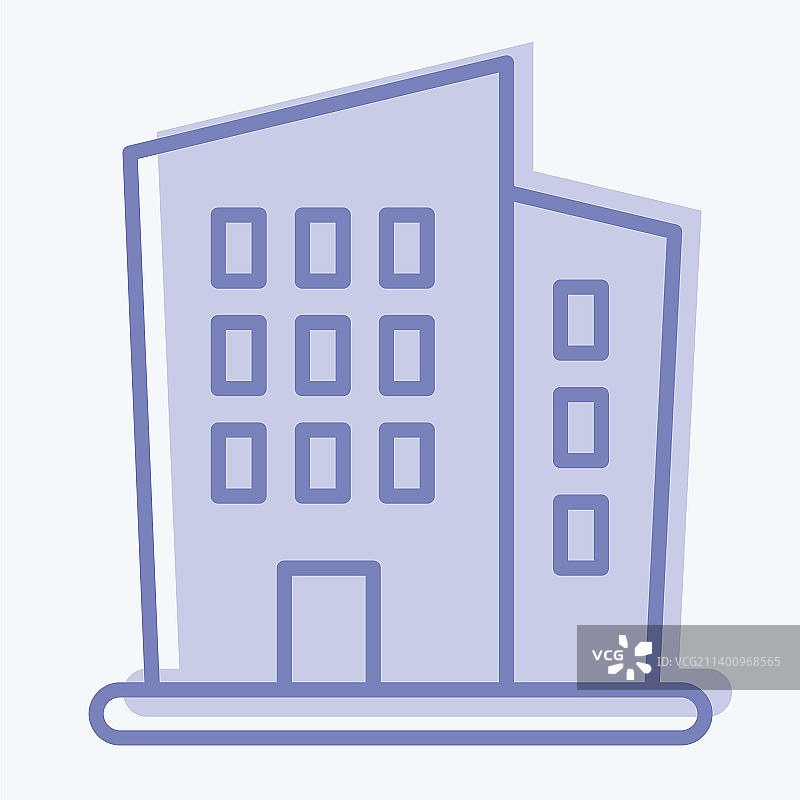 适用于教育标志的新建筑图标图片素材