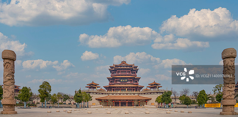 彭祖楼图片素材