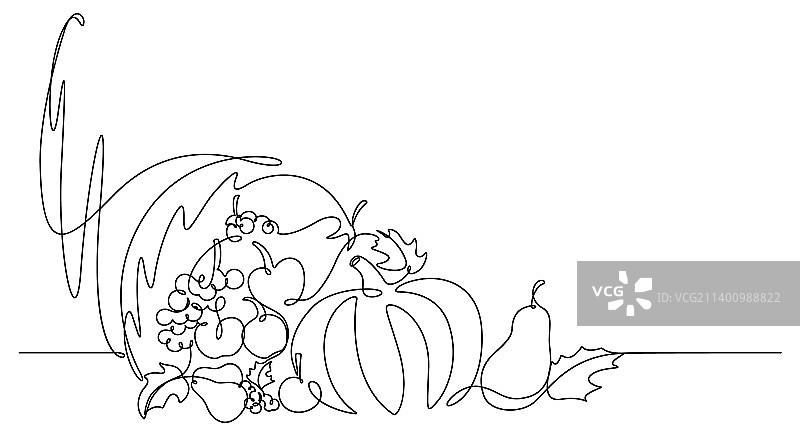 丰饶角线条艺术图片素材