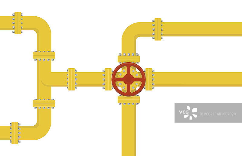 带有油水管道的工业背景图片素材