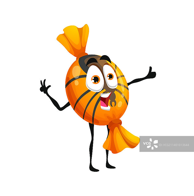 卡通万圣节糖果太妃糖图片素材