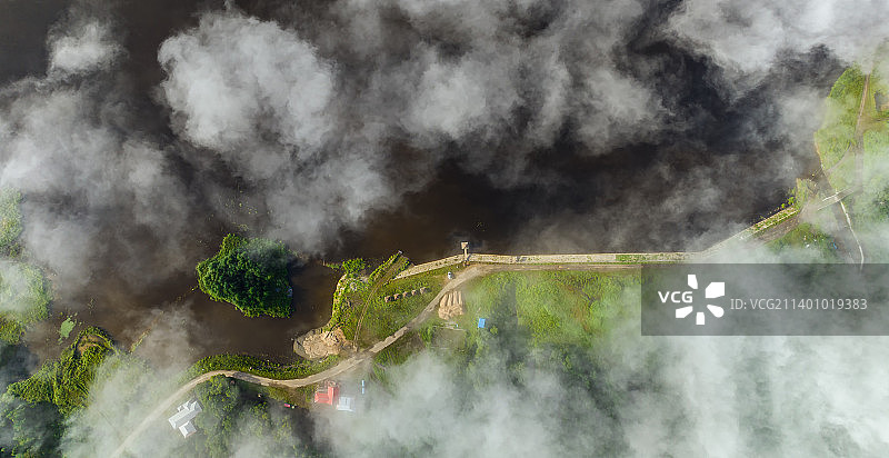 靖宇县龙湾湖图片素材
