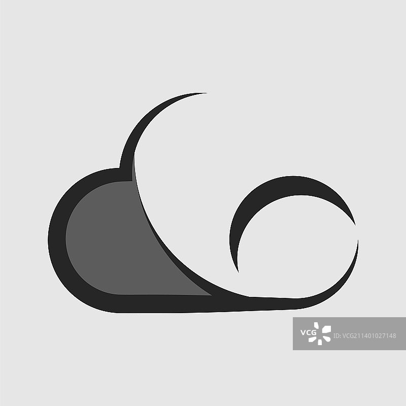 简约云logo科技图标设计图片素材