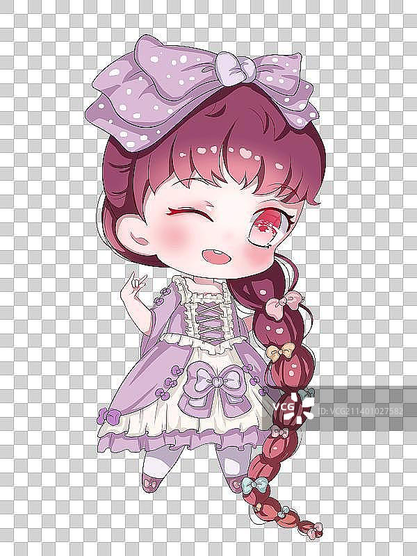 Q版可爱人物图片素材