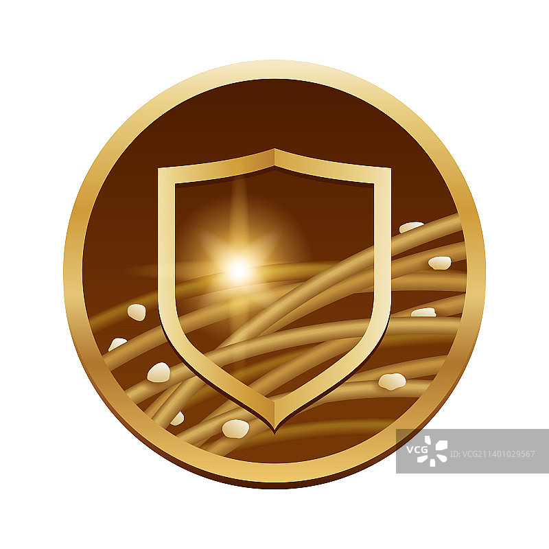 抗头皮屑配方保护盾图标图片素材