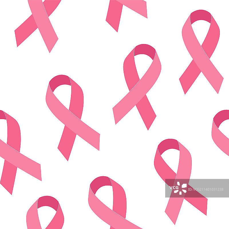 粉色丝带世界无缝图案图片素材