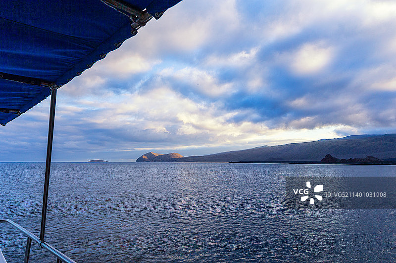 厄瓜多尔加拉帕戈斯群岛的清晨图片素材