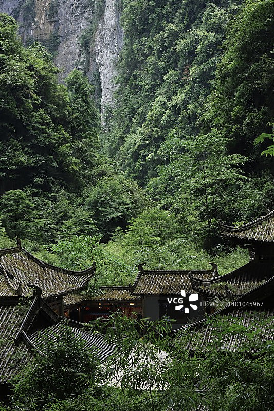 重庆武隆天坑图片素材
