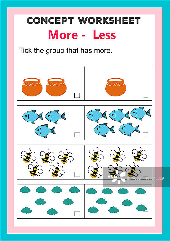 更多学习工作表图片素材