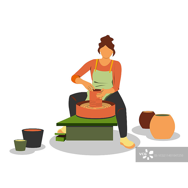 陶瓷艺术家图片素材