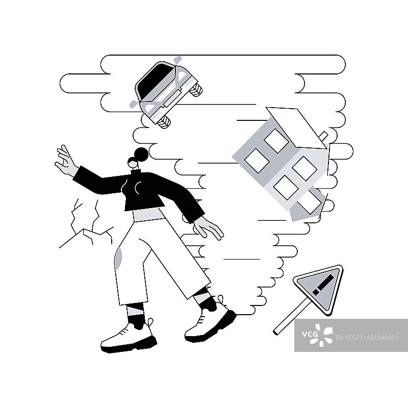 飓风抽象概念图片素材