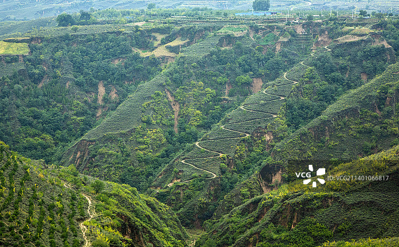 黄河蛇曲国家地质公园图片素材
