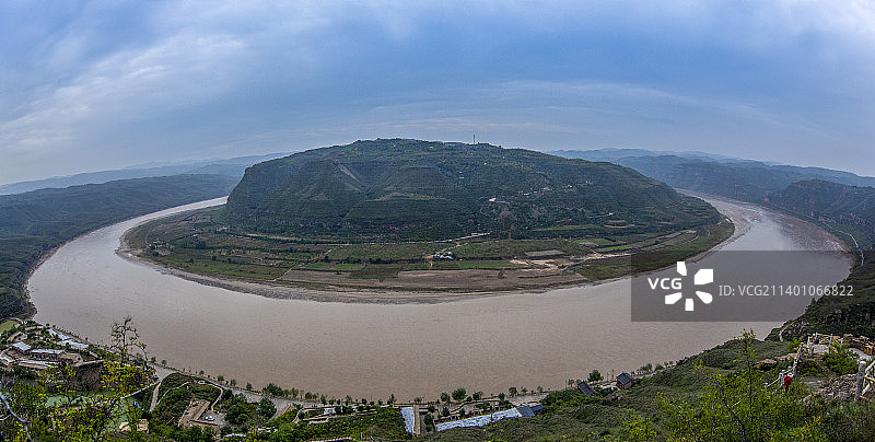 黄河蛇曲国家地质公园图片素材