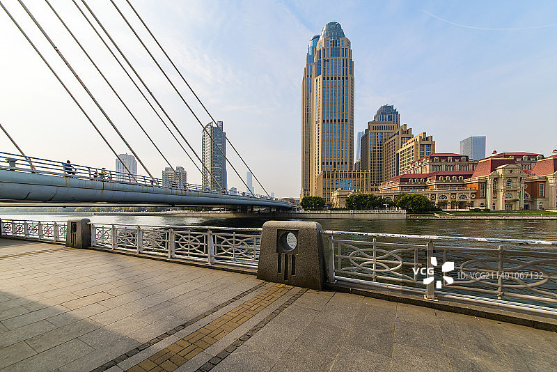 天津津湾公园图片素材