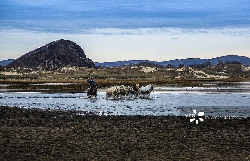 内蒙赤峰克什克腾旗 将军泡子图片素材