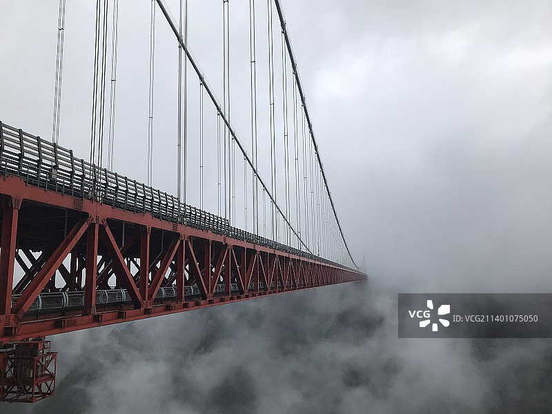 湖南湘西矮寨大桥图片素材