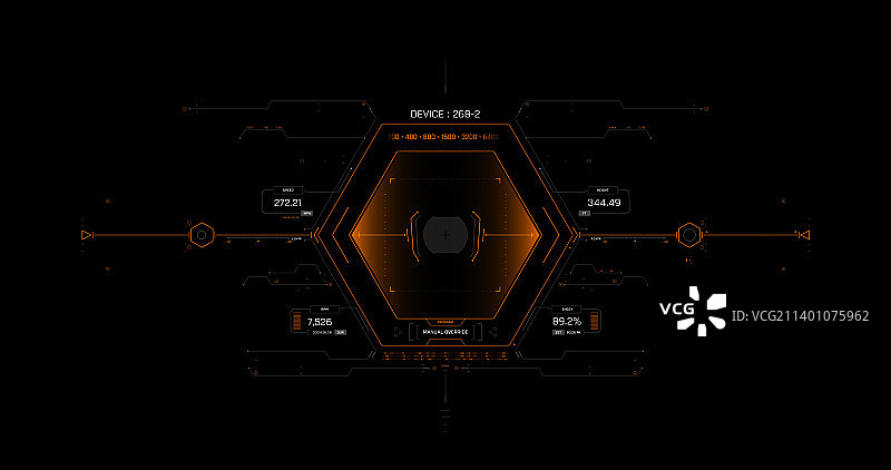 HUD FUI界面套装 2022 EX 001图片素材
