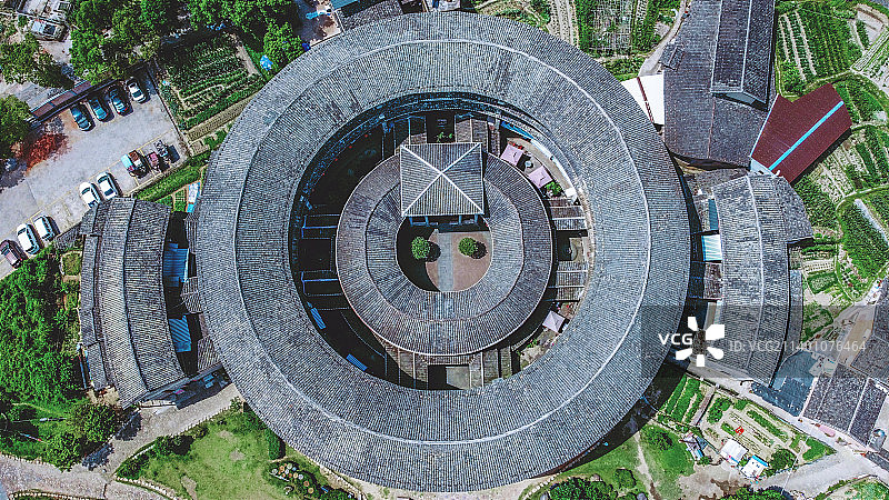 福建土楼之美图片素材