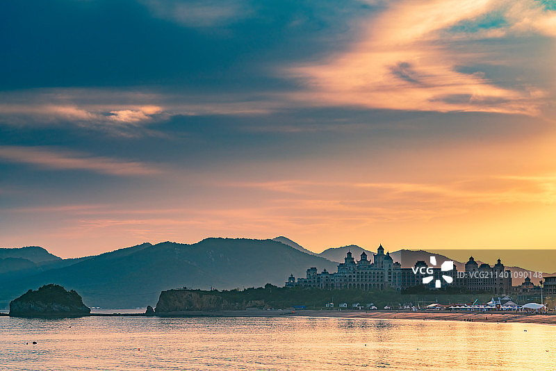 天青色等烟雨-大连金石滩鲁能希尔顿酒店图片素材