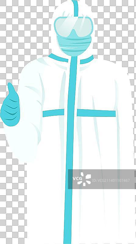 疫情抗疫医生消毒医院卫生健康医疗守护安心关爱扁平矢量插画元素图片素材