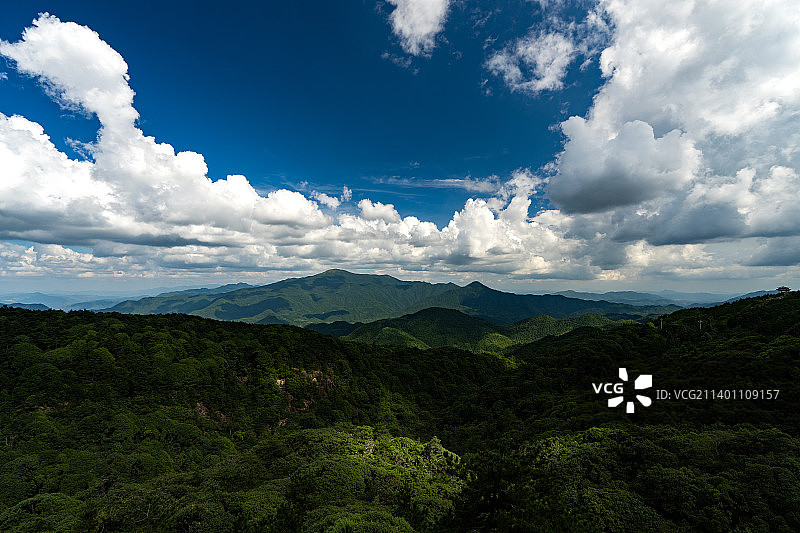 九仙山 德化  山峦图片素材