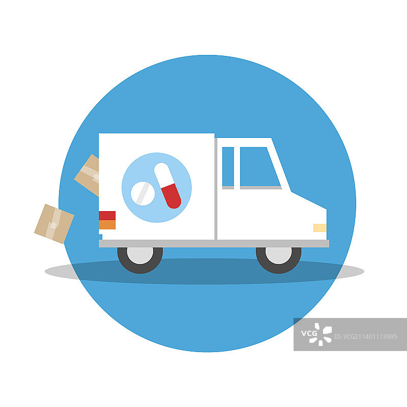 药房配送服务banner图片素材