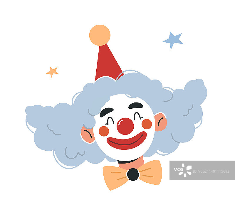 小丑面具图标图片素材